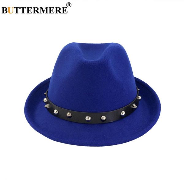 buttermere men women blue fashion wide flat brim wool felt fedoras hats rivet belt jazz trilby hat panama cap floppy hat, Blue;gray
buttermere men women blue fashion wide flat brim wool felt fedoras hats rivet belt jazz trilby hat panama cap floppy hat, Blue;gray