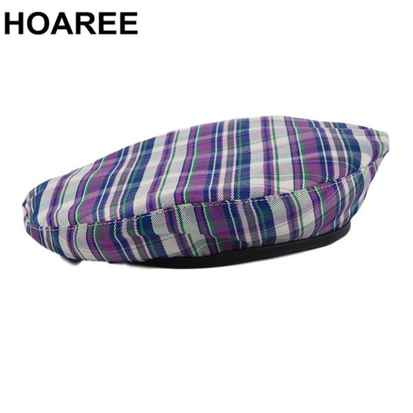 berets hoaree women beret hat purple plaid cotton french ladies painter cap spring autumnr british vintage brand, Blue;gray
berets hoaree women beret hat purple plaid cotton french ladies painter cap spring autumnr british vintage brand, Blue;gray
