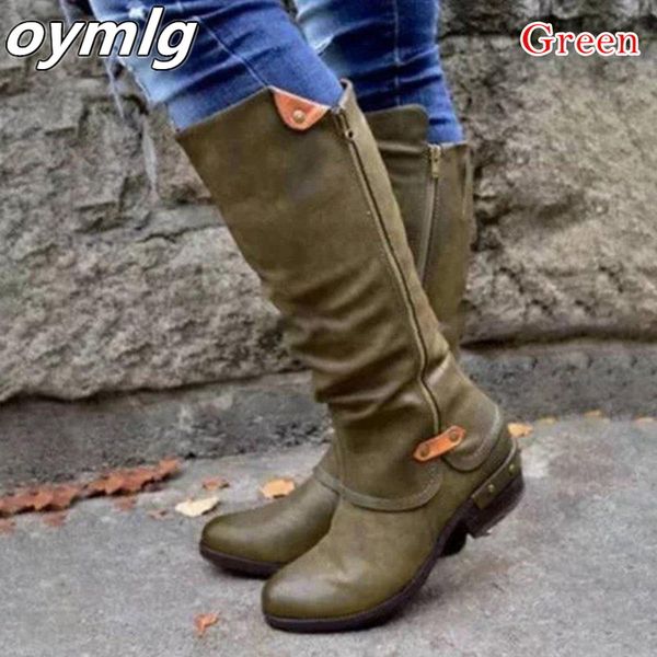 winter snow boots women zipper fashion punk pu leather mid-calf with back lace-up solid low heel shoes botas mujer 2020, Black
winter snow boots women zipper fashion punk pu leather mid-calf with back lace-up solid low heel shoes botas mujer 2020, Black