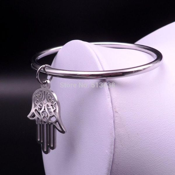 bangle 5pcs lot of stainless steel religious open hamsa hand / masonic charms, Black
bangle 5pcs lot of stainless steel religious open hamsa hand / masonic charms, Black