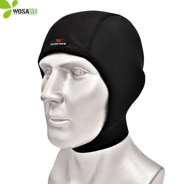 wosawe breathable cycling caps chin ear cover quick drying bicycle sports mtb bike motorcycle ski helmets inner lining sweat hat, Black
wosawe breathable cycling caps chin ear cover quick drying bicycle sports mtb bike motorcycle ski helmets inner lining sweat hat, Black