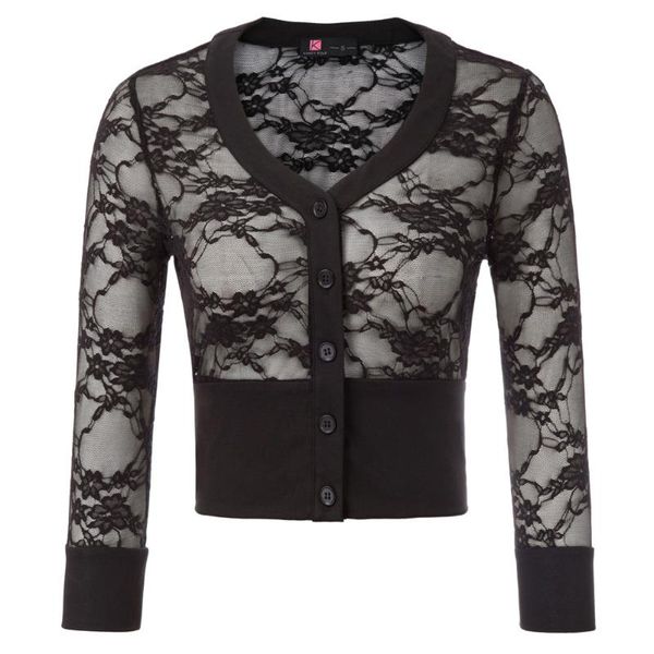 women's jackets lace coat summer fashion patchwork shrug cropped 3/4 sleeve v-neck button placket slim jacket party evening, Black;brown
women's jackets lace coat summer fashion patchwork shrug cropped 3/4 sleeve v-neck button placket slim jacket party evening, Black;brown