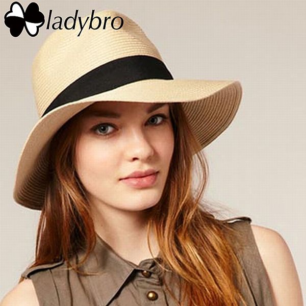 ladybro summer women's hat wide brim beach sun hat panama straw men fedora cap sun visor cap male sombrero chapeau femme, Blue;gray
ladybro summer women's hat wide brim beach sun hat panama straw men fedora cap sun visor cap male sombrero chapeau femme, Blue;gray