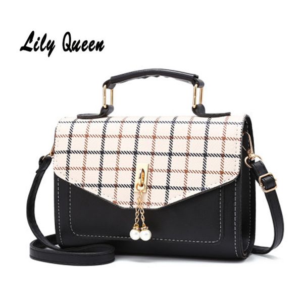 new fashion female crossbody grid pearl pendant mini messenger handbags handle pu leather bags for girls
new fashion female crossbody grid pearl pendant mini messenger handbags handle pu leather bags for girls