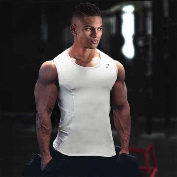 muscle vest brothers men' hundred vertical fitness sports running round neck sleeveless waistcoat tight high elastic quick-drying vest, White;black
muscle vest brothers men' hundred vertical fitness sports running round neck sleeveless waistcoat tight high elastic quick-drying vest, White;black