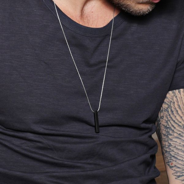 pendant necklaces fashion simple long rectangle men necklace stainlees steel chain for women jewelry, Silver
pendant necklaces fashion simple long rectangle men necklace stainlees steel chain for women jewelry, Silver