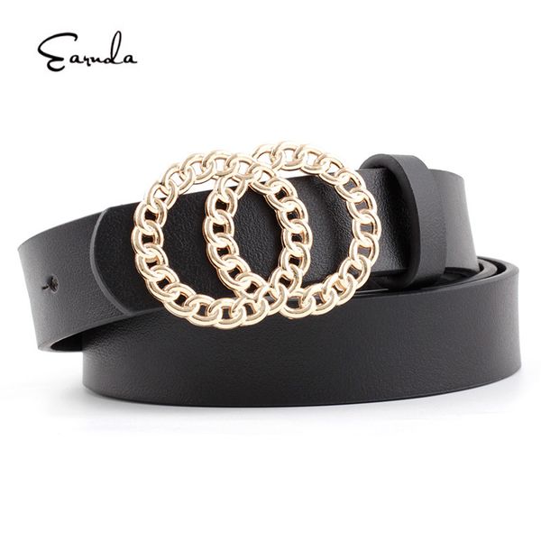 earnda fashion belts for women's jeans gold double buckle waist designer strap women belt, Black;brown
earnda fashion belts for women's jeans gold double buckle waist designer strap women belt, Black;brown