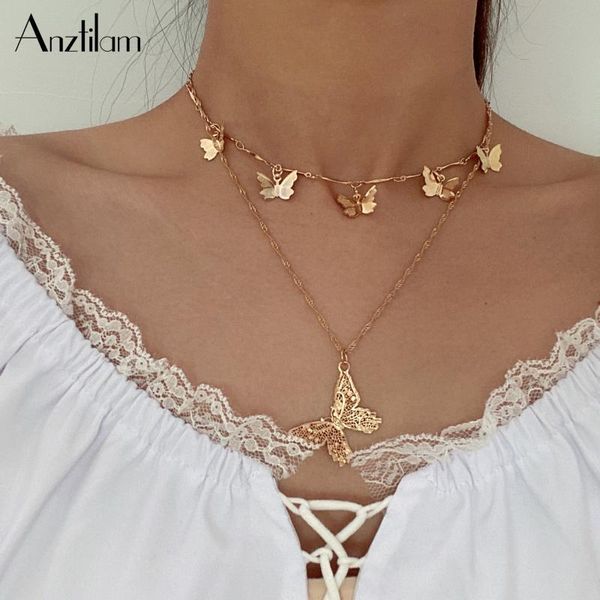 antilam 2020 new fashion cutout alloy butterfly choker necklace for women girl collar chain wedding party jewelry, Silver
antilam 2020 new fashion cutout alloy butterfly choker necklace for women girl collar chain wedding party jewelry, Silver
