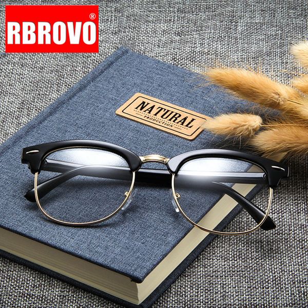 sunglasses rbrovo metal half-frame glasses men classic frame eyeglasses for men/women lentes de lectura mujer, White;black
sunglasses rbrovo metal half-frame glasses men classic frame eyeglasses for men/women lentes de lectura mujer, White;black