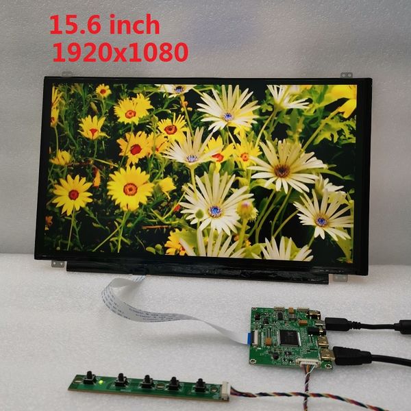 15.6-inch 1920x1080 lcd screen diy device monitoring driver board hdmi 5v usb display module
15.6-inch 1920x1080 lcd screen diy device monitoring driver board hdmi 5v usb display module
