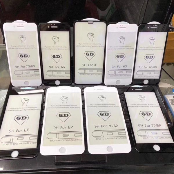 6d full cover curved edge tempered glass full adhesive glue 9h screen protector for iphone 11pro max xr x 6 8 7 plus glass protection film
6d full cover curved edge tempered glass full adhesive glue 9h screen protector for iphone 11pro max xr x 6 8 7 plus glass protection film