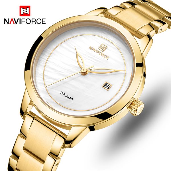 naviforce женщины часы мода casual леди водонепроницаемый clock женские наручные кварцевые часы relogio feminino, Slivery;brown
naviforce женщины часы мода casual леди водонепроницаемый clock женские наручные кварцевые часы relogio feminino, Slivery;brown