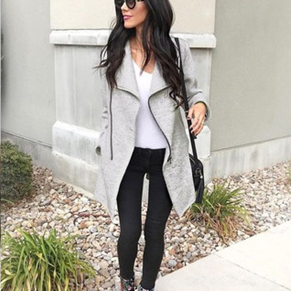 2019 new style for autumn and winter european and american cross-border modern and trendy/women slim-fit mid-length woolen coat women, White;black
2019 new style for autumn and winter european and american cross-border modern and trendy/women slim-fit mid-length woolen coat women, White;black