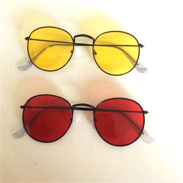 2020 classic round sunglasse women brand designer metal frame glasses men new clear lenses sun glasses black yellow uv400, White;black
2020 classic round sunglasse women brand designer metal frame glasses men new clear lenses sun glasses black yellow uv400, White;black