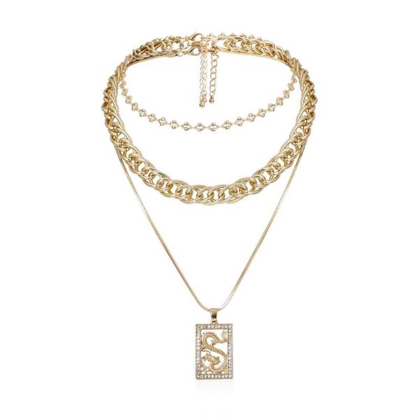 new personality multi layer crystal cross dragon pendant necklace for women trendy punk long chain necklace statement jewelry, Silver
new personality multi layer crystal cross dragon pendant necklace for women trendy punk long chain necklace statement jewelry, Silver