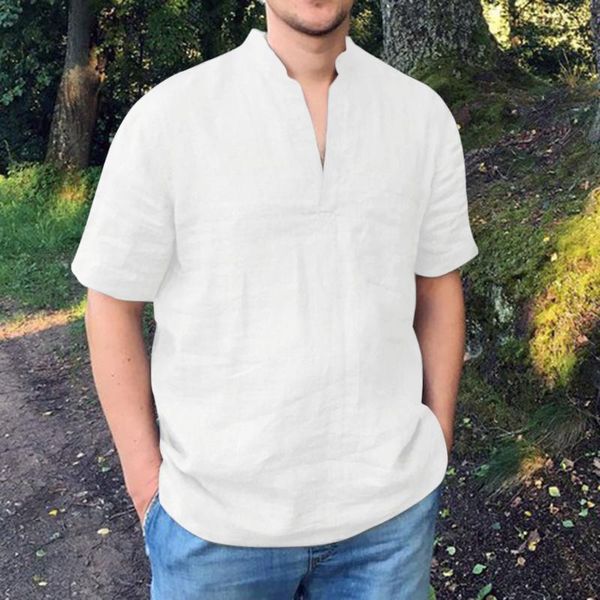 camisas button men's cotton male mens shirt sleeve linen retro solid baggy loose shirts clothing short blouse summer trlav
camisas button men's cotton male mens shirt sleeve linen retro solid baggy loose shirts clothing short blouse summer trlav