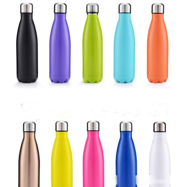 good quality water bottle double layers vacuum 304 stainless steel 500ml cola bottle coke cup beer mug creative cup healthy drinking water
good quality water bottle double layers vacuum 304 stainless steel 500ml cola bottle coke cup beer mug creative cup healthy drinking water