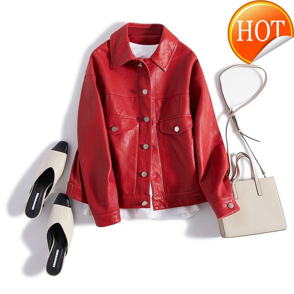 leather jacket genuine women spring autumn sheepskin 100% real leather jacket women clothes 2020 korean windbreaker sg9039yy1694, Black
leather jacket genuine women spring autumn sheepskin 100% real leather jacket women clothes 2020 korean windbreaker sg9039yy1694, Black