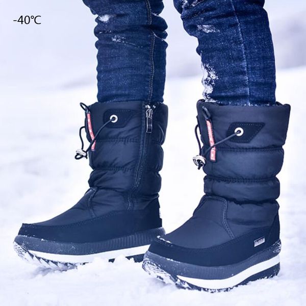 2020 winter snow boots women waterproof platform shoes female warm plush shoes for women mid-calf down boots botas de mujer, Black
2020 winter snow boots women waterproof platform shoes female warm plush shoes for women mid-calf down boots botas de mujer, Black