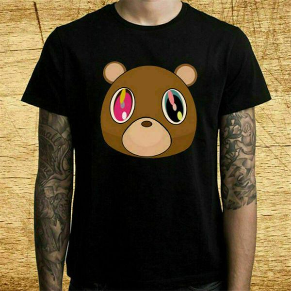kanye west tour выпускной медведь логотип mens black t shirt s-3xl плюс размер tee shirt
kanye west tour выпускной медведь логотип mens black t shirt s-3xl плюс размер tee shirt