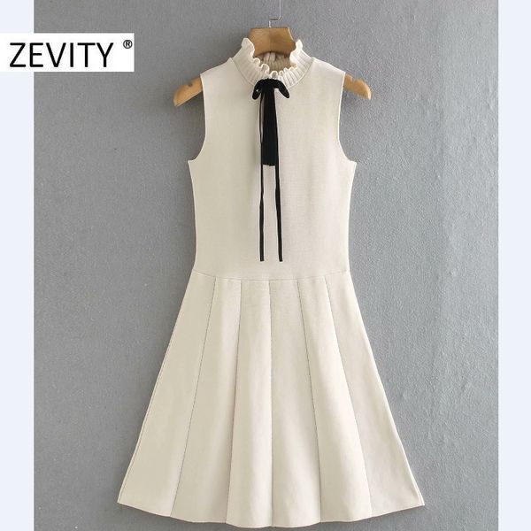casual dresses zevity women sweet agarc lace ruffled collar sleeveless vest knitted mini dress female black bow tie vestido chic ds4493, Black;gray
casual dresses zevity women sweet agarc lace ruffled collar sleeveless vest knitted mini dress female black bow tie vestido chic ds4493, Black;gray