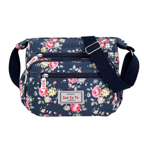 women handbags floral print shoulder bag zipper waterproof nylon crossbody messenger bag ladies travel sac main femme #t1g
women handbags floral print shoulder bag zipper waterproof nylon crossbody messenger bag ladies travel sac main femme #t1g