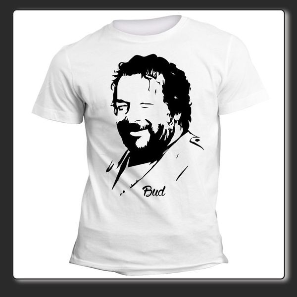 men 2020 summer round neck men's t shirt t shirt uomo donna bud spencer t-shirt