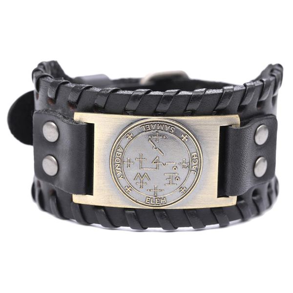 fishhook pattern pulseira masculina amulet pagan adjustable leather wide wrap bracelets man& women's jewelry, Golden;silver
fishhook pattern pulseira masculina amulet pagan adjustable leather wide wrap bracelets man& women's jewelry, Golden;silver