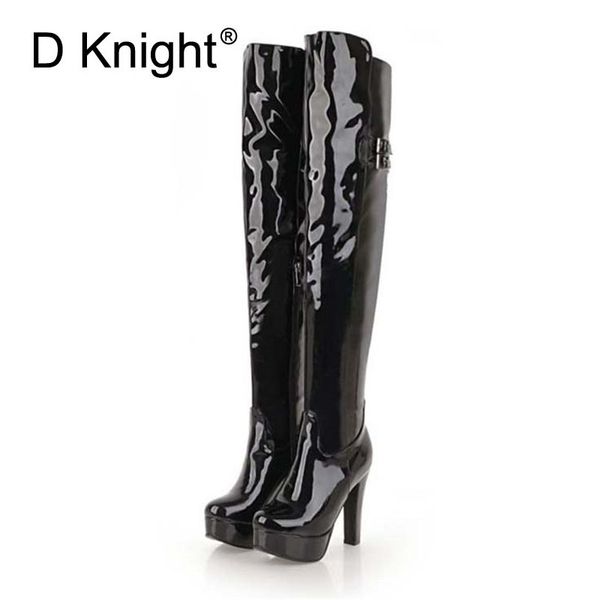 women's thigh high stiletto platform pole dance boots lady over the knee boots patent leather long boot for women red black
women's thigh high stiletto platform pole dance boots lady over the knee boots patent leather long boot for women red black