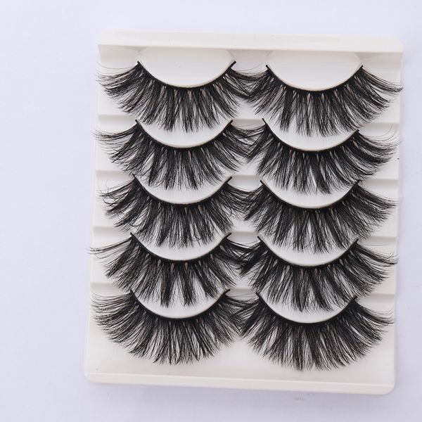 5 pairs soft 3d mink hair false eyelashes wispy multilayers crisscross long lashes handmade reusable cruelty-lash
5 pairs soft 3d mink hair false eyelashes wispy multilayers crisscross long lashes handmade reusable cruelty-lash
