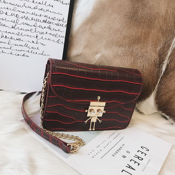 robot toys stone pattern small flap bags for gilrs women shoulder bag female pu leather handag chains crossbody sling bag sac
robot toys stone pattern small flap bags for gilrs women shoulder bag female pu leather handag chains crossbody sling bag sac