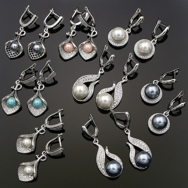 Vintage Tassel Pearl Earrings for Women Bohemian Earrings Set Big Dangle Drop Earring 2020 Brincos Female Fashion Jewelry, Silver
Vintage Tassel Pearl Earrings for Women Bohemian Earrings Set Big Dangle Drop Earring 2020 Brincos Female Fashion Jewelry, Silver