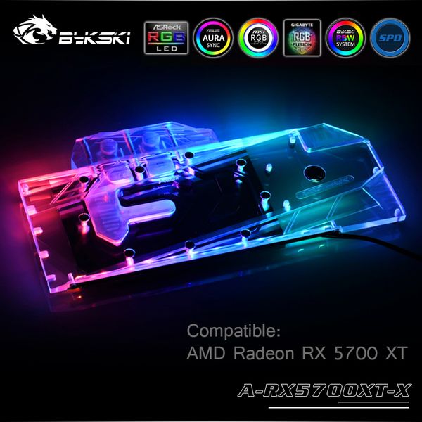 fans & coolings bykski gpu water cooling block use for rx 5700/5700xt amd card/full cover copper radiator block/3pin 5v a-rgb / 4pin 12v rgb
fans & coolings bykski gpu water cooling block use for rx 5700/5700xt amd card/full cover copper radiator block/3pin 5v a-rgb / 4pin 12v rgb
