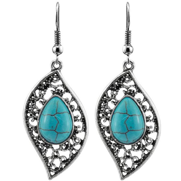 10 pairs silver plated water drop and marquise shape green turquoise stone dangle earrings for women jewelry
10 pairs silver plated water drop and marquise shape green turquoise stone dangle earrings for women jewelry