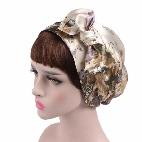 1pc 58cm soft silk women night sleep shower cap adjustable ladies long hair care bonnet headwrap hat soft satin hat accessories
1pc 58cm soft silk women night sleep shower cap adjustable ladies long hair care bonnet headwrap hat soft satin hat accessories