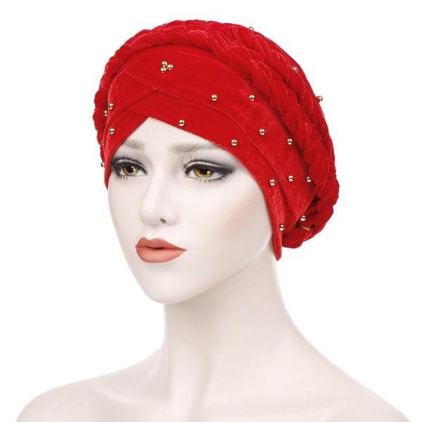 forehead cross flannel long braid beaded headwrap african female beanie cap solid color golden pearl head turban hat tb-146, Blue;gray
forehead cross flannel long braid beaded headwrap african female beanie cap solid color golden pearl head turban hat tb-146, Blue;gray