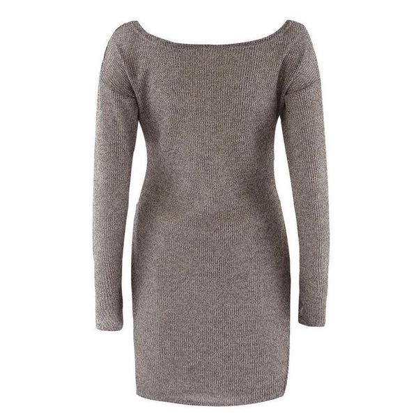 2020 v neck long sleeve jumper sweaters dress autumn winter ladies nightclub streetwear dress womens clothing z0710, Black;gray
2020 v neck long sleeve jumper sweaters dress autumn winter ladies nightclub streetwear dress womens clothing z0710, Black;gray