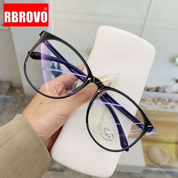 rbrovo round glasses frame women oversized glasses women anti-blue light eyeglasses frame mirror gafas de lectura hombre, Black
rbrovo round glasses frame women oversized glasses women anti-blue light eyeglasses frame mirror gafas de lectura hombre, Black