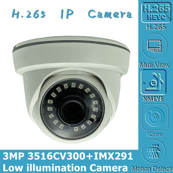 low illumination ip dome camera indoor starlight imx291+3516c 3mp 2048*1536 h.265 intelligent analys onvif cms xmeye
low illumination ip dome camera indoor starlight imx291+3516c 3mp 2048*1536 h.265 intelligent analys onvif cms xmeye
