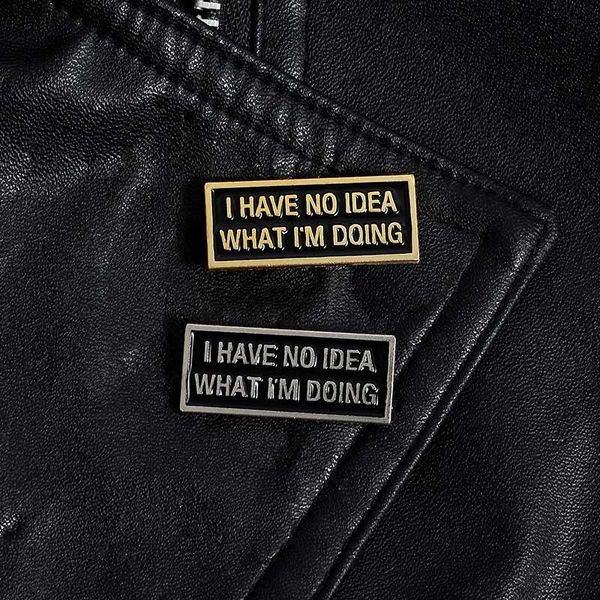 pins, brooches i have no idea what i' doing pin brooch badge magnetic buckle lapel cowboy clothes bag hat jewelry gift for friend, Gray
pins, brooches i have no idea what i' doing pin brooch badge magnetic buckle lapel cowboy clothes bag hat jewelry gift for friend, Gray