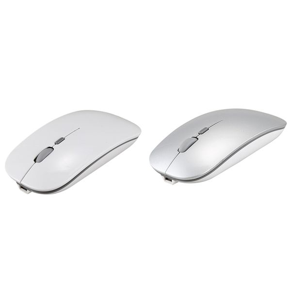 2x rechargeable wireless mouse silent button usb mini optical ultrathin mini mice with charging cable white & silver
2x rechargeable wireless mouse silent button usb mini optical ultrathin mini mice with charging cable white & silver