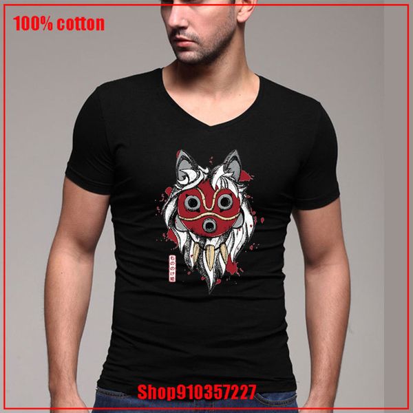 splash design wolf princess mononoke v-neck t-shirt clothes male color diversified couple t-shirts cozy and breathable
splash design wolf princess mononoke v-neck t-shirt clothes male color diversified couple t-shirts cozy and breathable