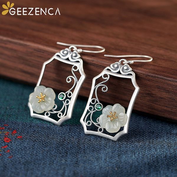dangle & chandelier 925 sterling silver hetian jade plum blossom window drop earring original design vintage ethnic gemstone earrings fine j
dangle & chandelier 925 sterling silver hetian jade plum blossom window drop earring original design vintage ethnic gemstone earrings fine j