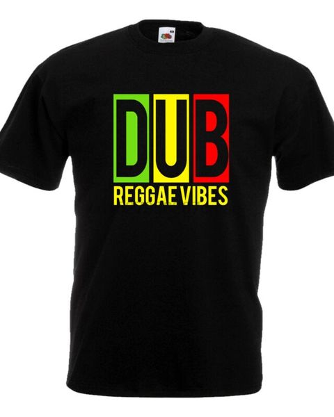 t-shirt dub reggae quality cotton reggae music vibes rasta jamaica bob marley