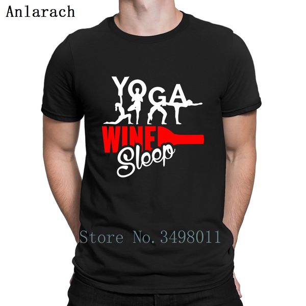 yoga wine sleep t shirt design tee shirt s-3xl basic solid cute basic spring autumn cool shirt