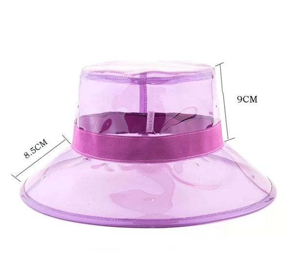 fashion bucket caps women high street summer beach pvc transparent sun visor waterproof rain hat for men ladies y200716, Blue;gray
fashion bucket caps women high street summer beach pvc transparent sun visor waterproof rain hat for men ladies y200716, Blue;gray
