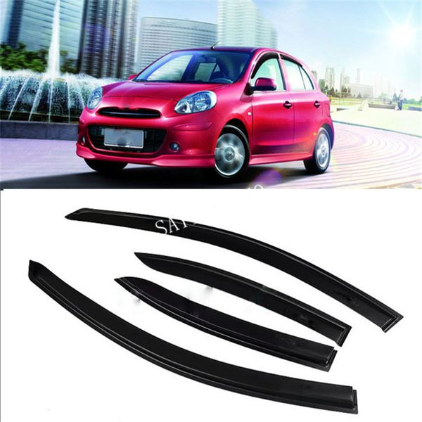 car styling 4pcs/lot window visors for march 2020 sun rain shield stickers covers
car styling 4pcs/lot window visors for march 2020 sun rain shield stickers covers