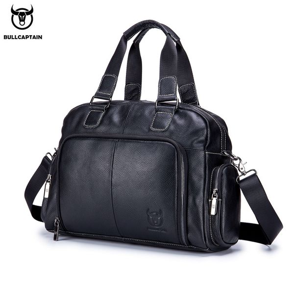 bullcaptain men's leather briefcase can be used for 14-inch lapbusiness shoulder messenger handbag leisure travel bags 200918
bullcaptain men's leather briefcase can be used for 14-inch lapbusiness shoulder messenger handbag leisure travel bags 200918