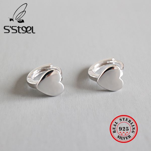 s'steel сердце earing 925 серебряные серьги для женщин pendientes minimalista brincos para как mulheres bijoux femme 2020, Golden;silver
s'steel сердце earing 925 серебряные серьги для женщин pendientes minimalista brincos para как mulheres bijoux femme 2020, Golden;silver