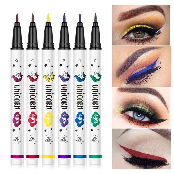 kiss beauty 6 colors eyeliner matte quick dry color liquid eyeliner lasting no blooming matte cosmetic makeup tools make up
kiss beauty 6 colors eyeliner matte quick dry color liquid eyeliner lasting no blooming matte cosmetic makeup tools make up